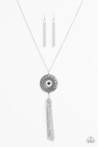 Noble Navigator Purple Paparazzi Necklace