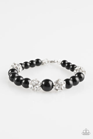 Pearls and Parlors Black Paparazzi Bracelet