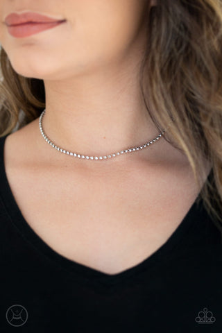 Pitch PURR-fect White Paparazzi Necklace