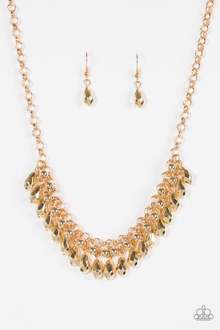 Prima DIVA Gold Paparazzi Necklace