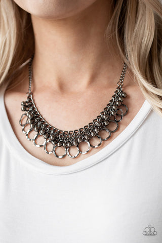 Ring Leader Radiance Black Paparazzi Necklace