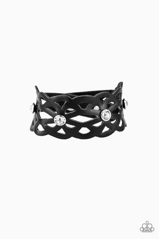Runaway Radiance Black Paparazzi Bracelet