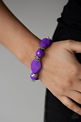 Savor the Flavor Purple Paparazzi Bracelet