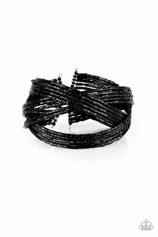 Shooting Stars Black Paparazzi Bracelet