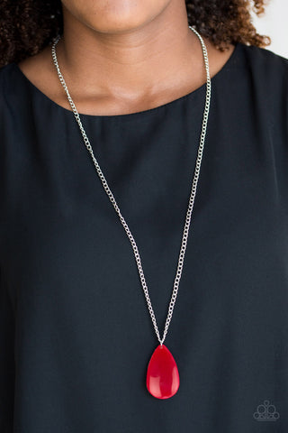 So Pop-YOU-lar Red Paparazzi Necklace