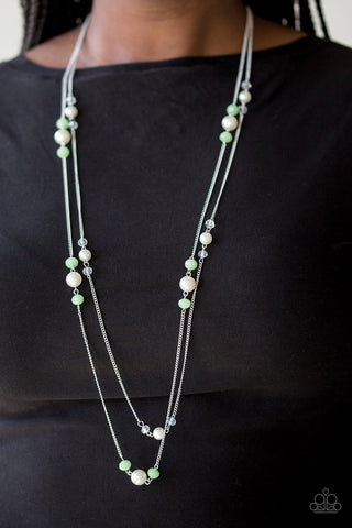Spring Splash Green Paparazzi Necklace