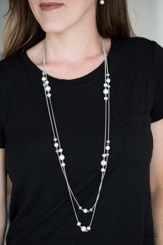 Spring Splash Pink Paparazzi Necklace