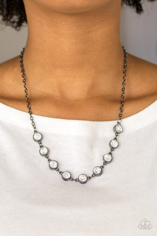 Starlit Socials Black Paparazzi Necklace