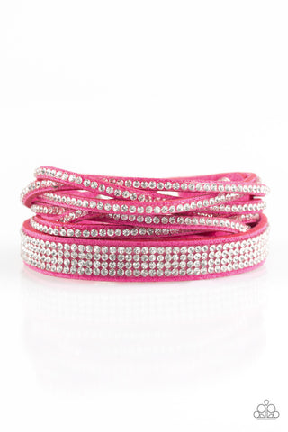 Taking Care of Business Pink Paparazzi Bracelet