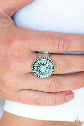 Tide Pools Blue Paparazzi Ring