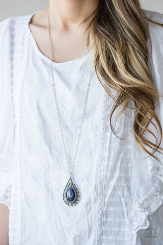 Total Tranquility Blue Paparazzi Necklace