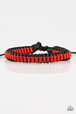 Trail Tracker Red Paparazzi Bracelet