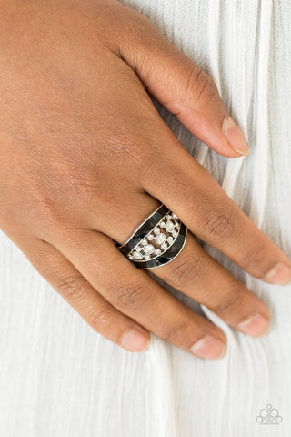 Trending Treasure Black Paparazzi Ring