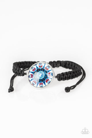 Tropic Topic Blue Paparazzi Bracelet