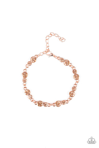 Twinkle Twinkle Little STARLET Copper Paparazzi Bracelet